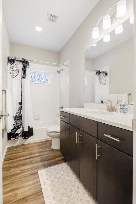 Hall bath