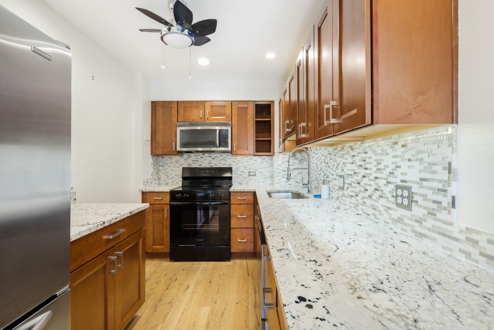Renovated kitchen